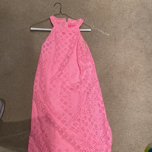 Lilly Pulitzer Rayanne shift size Med Pink dress - Picture 4 of 6
